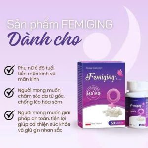 Viên Uống Hỗ Trợ Sinh Lý Nữ Femiqing (60 Viên) – Cân Bằng Nội Tiết, Giữ Gìn Nét Xuân